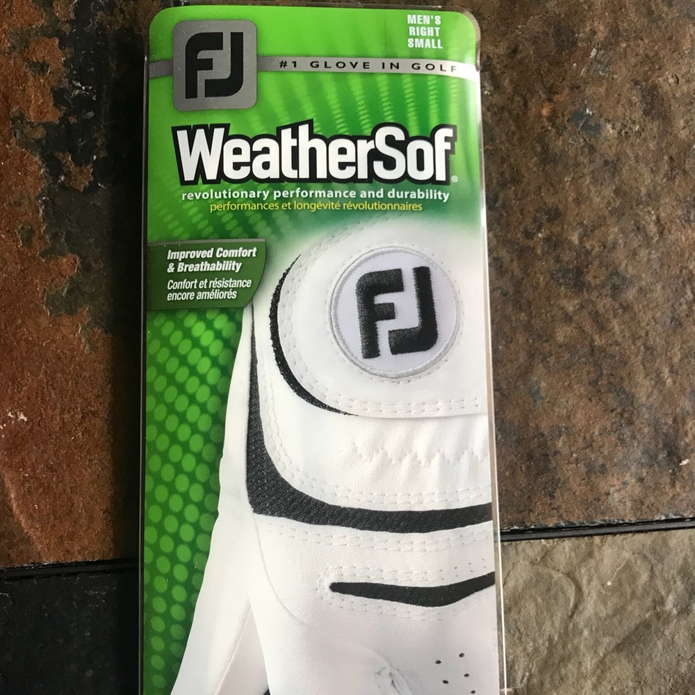 Men’s right hand small footjoy golf glove